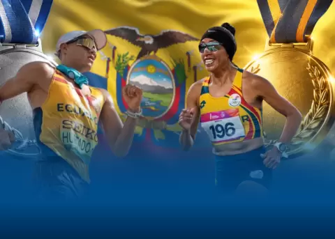 Ecuador logra nuevas medallas en los Juegos Suramericanos Santa Fe 2026.