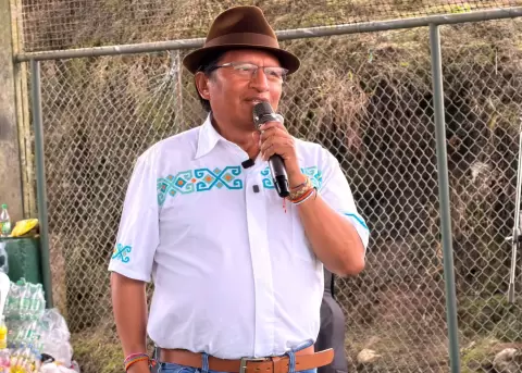 Guillermo Churuchumbi, precandidato a la Prefectura de Pichincha.