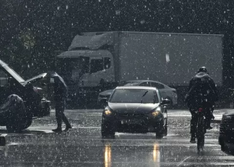 Imagen referencial de las precipitaciones.
