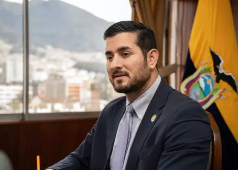 El presidente del Consejo Directivo del IESS, Bernardo Cordovez.