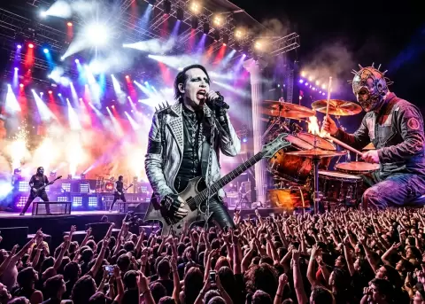 Slipknot y Marilyn Manson llevar�n su potente espect�culo por Sudam�rica en 2027.