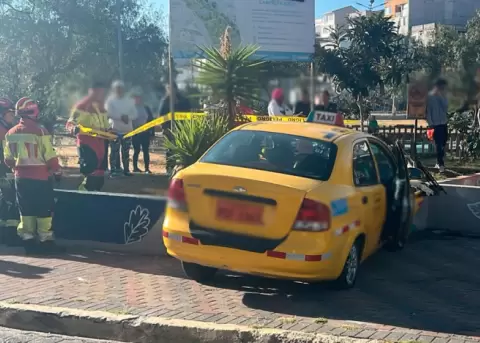 Asesinato de un taxista en el norte de Quito este 29 de septiembre de 2026.
