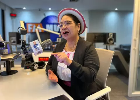 Mariana Yumbay, asamble�sta de Pachakutik.
