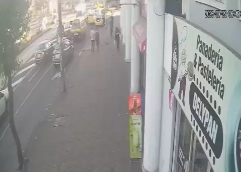 Hombre golpe� a una ciudadana, sin raz�n aparente.