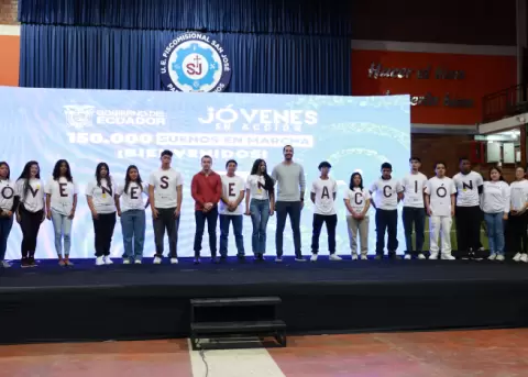 Fotograf�a de archivo del programa J�venes en Acci�n.