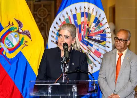 M�nica Palencia asumi� la Presidencia del Consejo Permanente de la OEA el 01 de octubre de 2026.