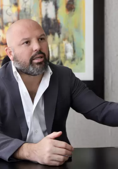 Miguel �ngel Loor, presidente de la LigaPro.