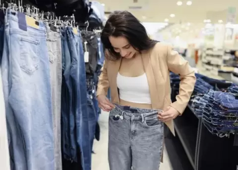 Elegir un buen jean depende de las proporciones.