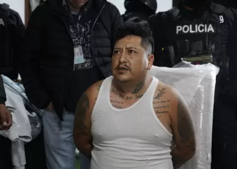 Detienen en operativo policial al 'Parce', cabecilla de una facci�n de Los Lobos dedicada al robo, la extorsi�n y el narcotr�fico.