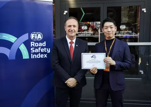 Honda es la primera empresa del mundo en obtener cinco estrellas en el �ndice de Seguridad Vial de la FIA.