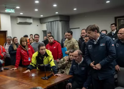 COGRID monitorea y supervisa la situaci�n de Alerta Roja en las distintas comunas de Chile