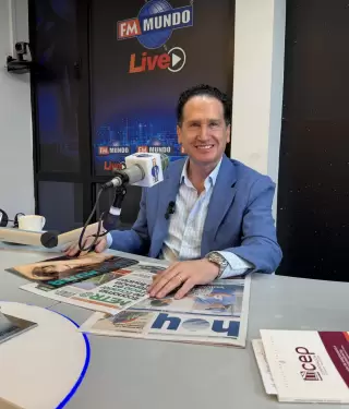 Hern�n Cueva cuenta los detalles del regreso de Diario Hoy.