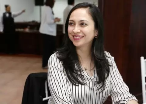 Diana Ram�rez Villac�s durante el gabinete ministerial ampliado presidido por la vicepresidenta, Mar�a Jos� Pinto, 18 de junio de 2025.