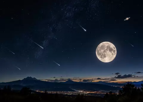 Ecuador podr� observar los fen�menos astron�micos que se presentar�n del 21 al 24 de octubre.