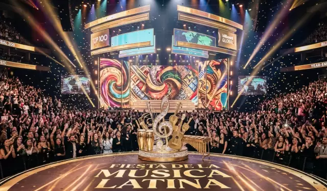 M�sica latina, grandes estrellas, premios, �xitos, �lbumes, colaboraciones y reconocimientos internacionales.