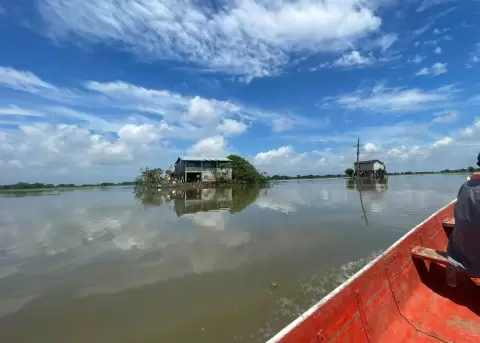 Inundaciones en Ecuador.