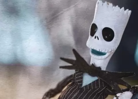 Los personajes de Los Simpson se transformaron para este especial de Halloween.